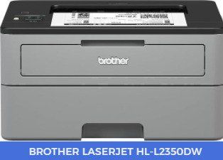 BROTHER COMPACT MONOCHROME LASERJET PRINTER HL-L2350DW