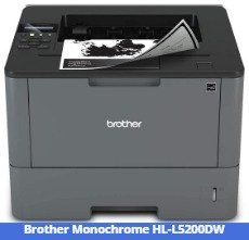 Brother Monochrome Laser Printer HL-L5200DW